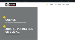 Desktop Screenshot of coense.com